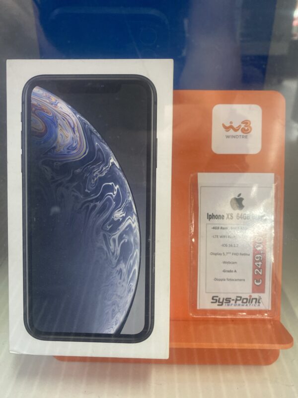 Iphone Xs 64GB Black Grado B